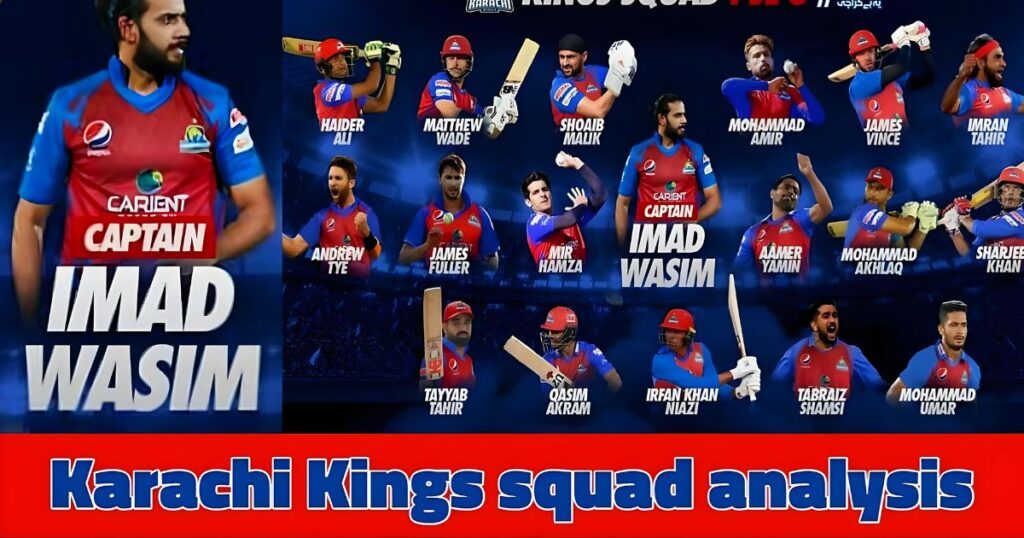 Karachi Kings Squad 2024 