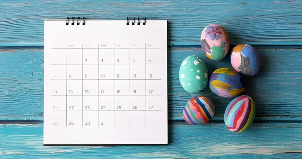 Easter 2024 Calendar