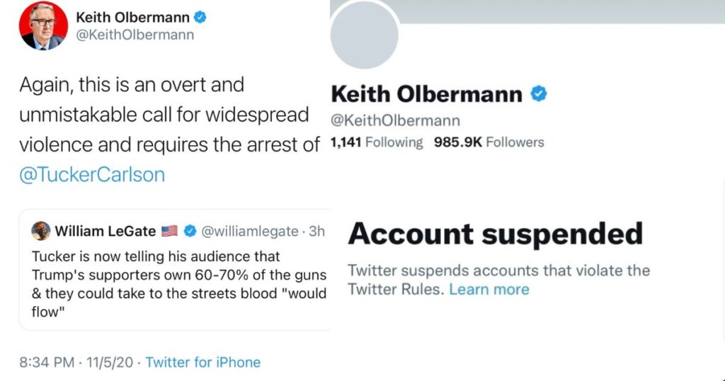 Keith Olbermann on Twitter