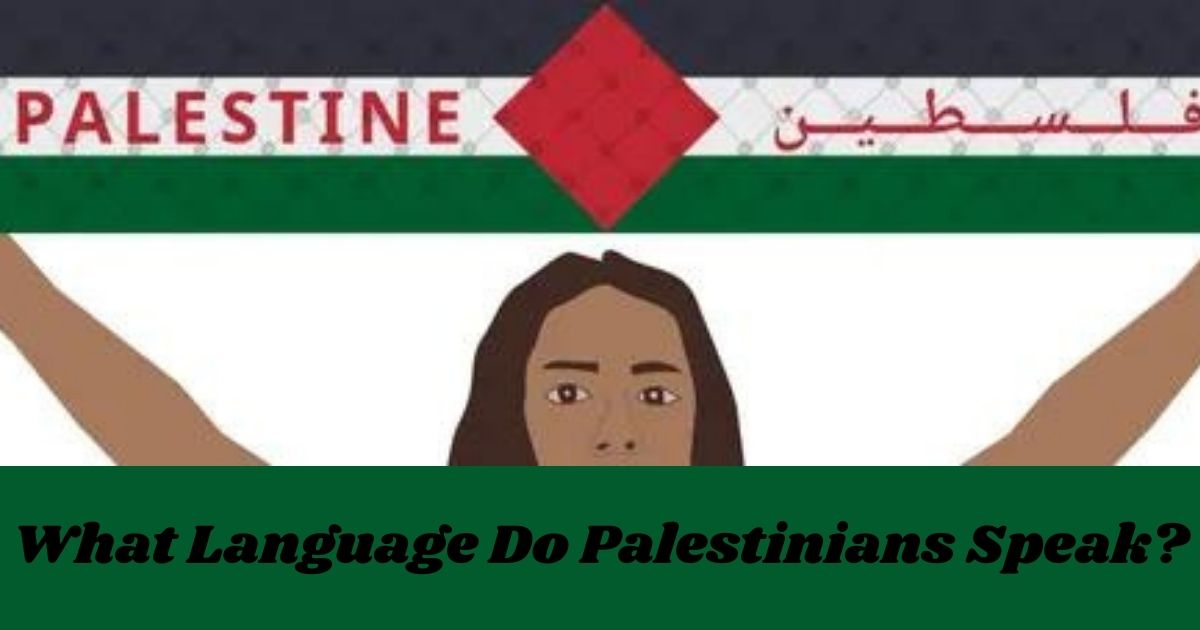 What Language Do Palestinians Speak